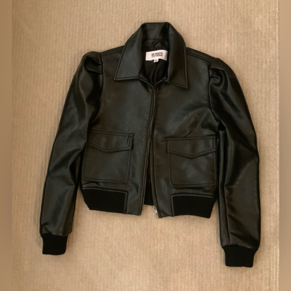 Leather jacket